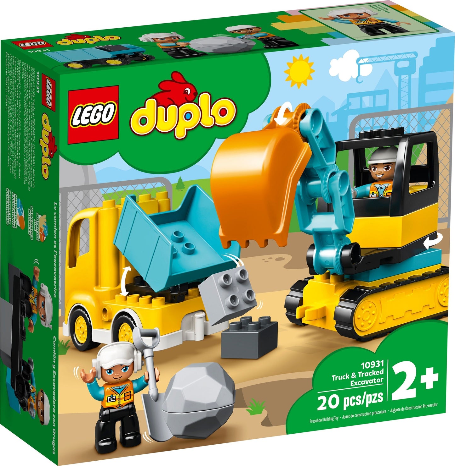 10931 Truck & Tracked Excavator