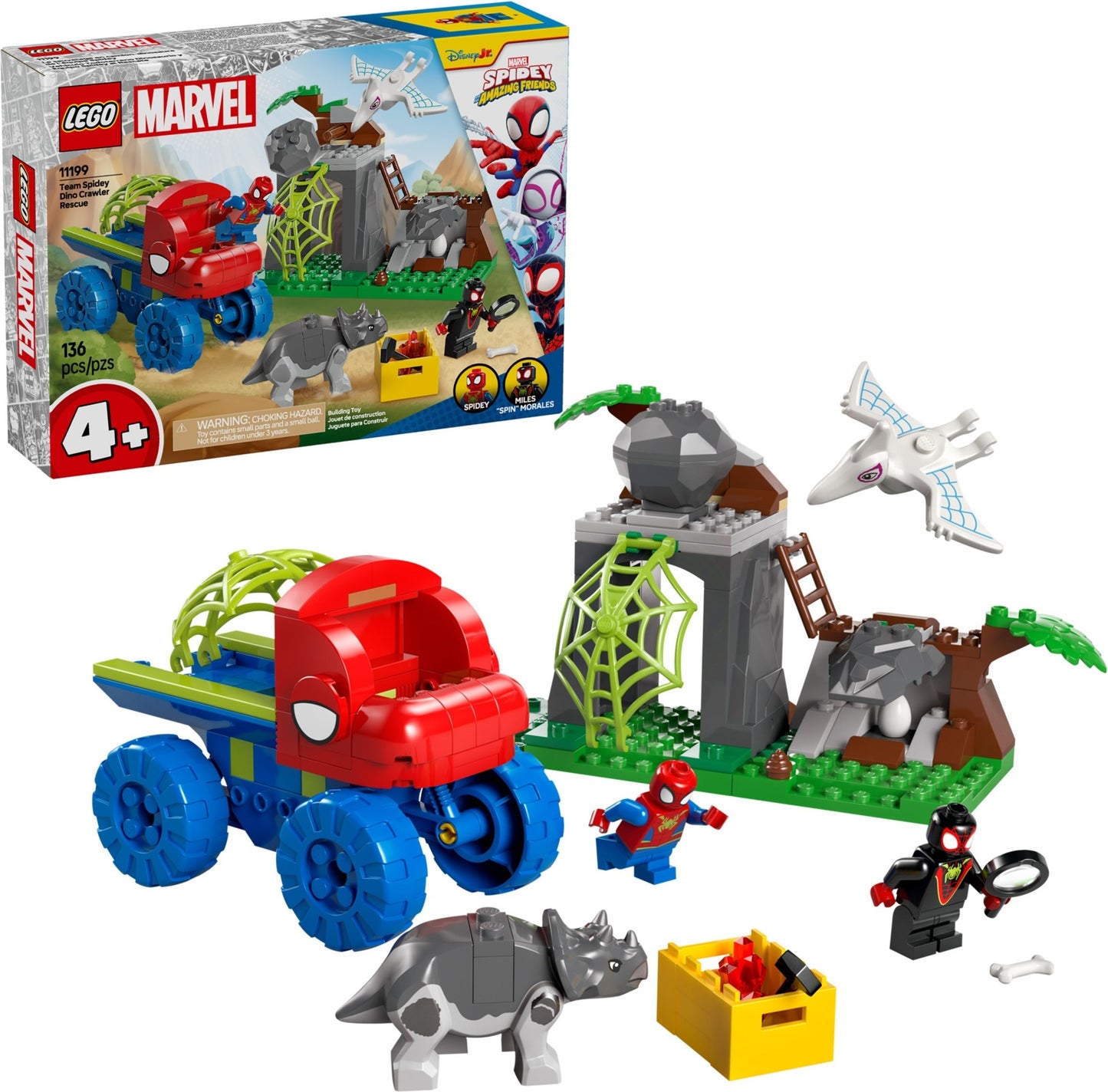 11199 Team Spidey Dino Crawler Rescue