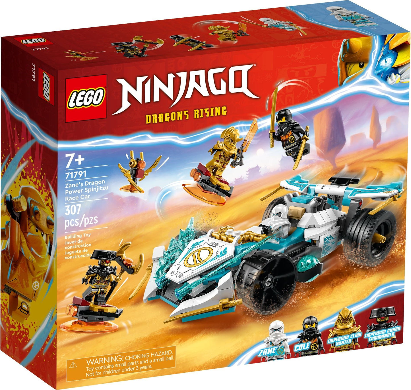71791 Zane's Dragon Power Spinjitzu Race Car
