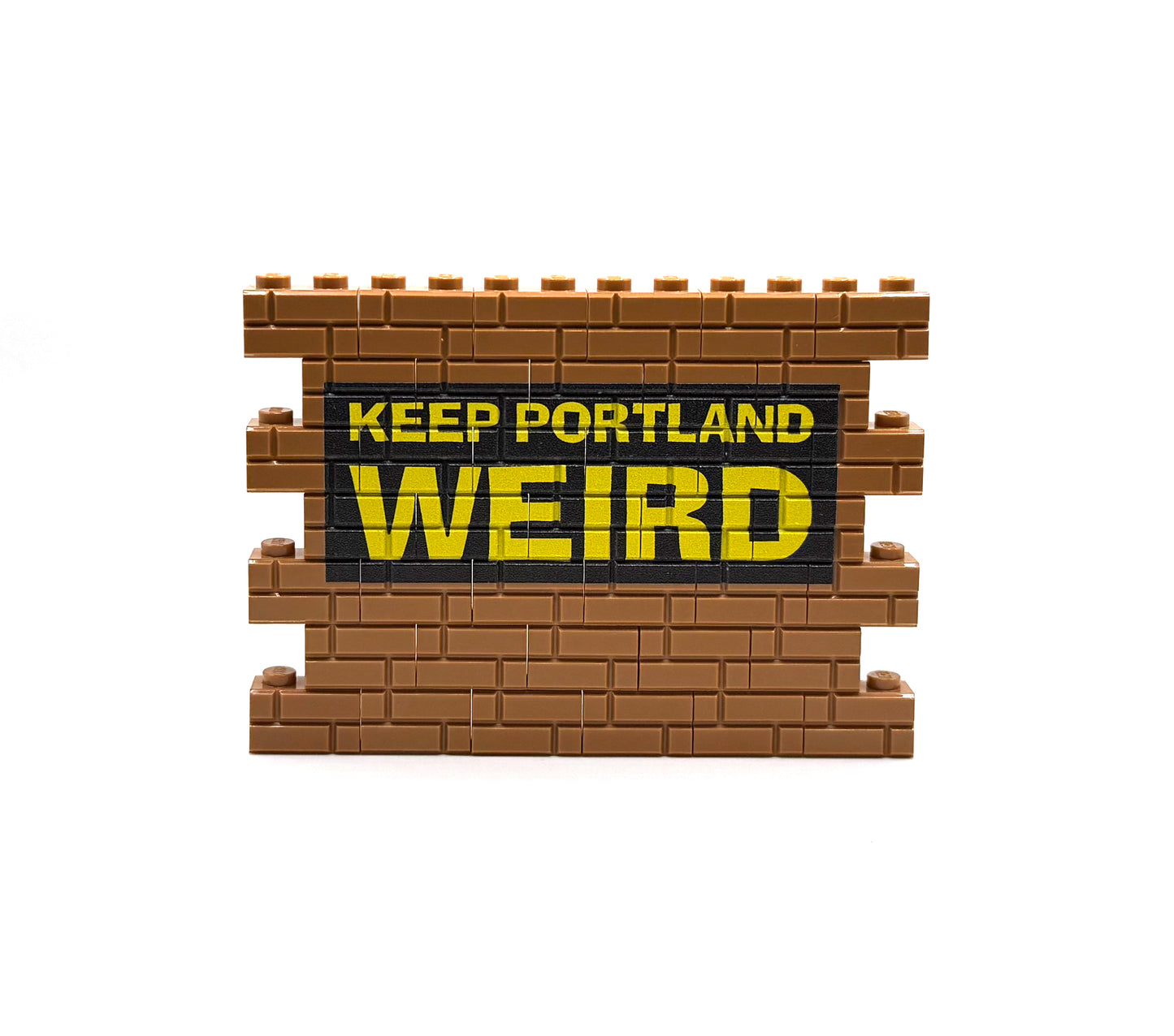 KEEP PORTLAND WEIRD Custom Graffiti Wall