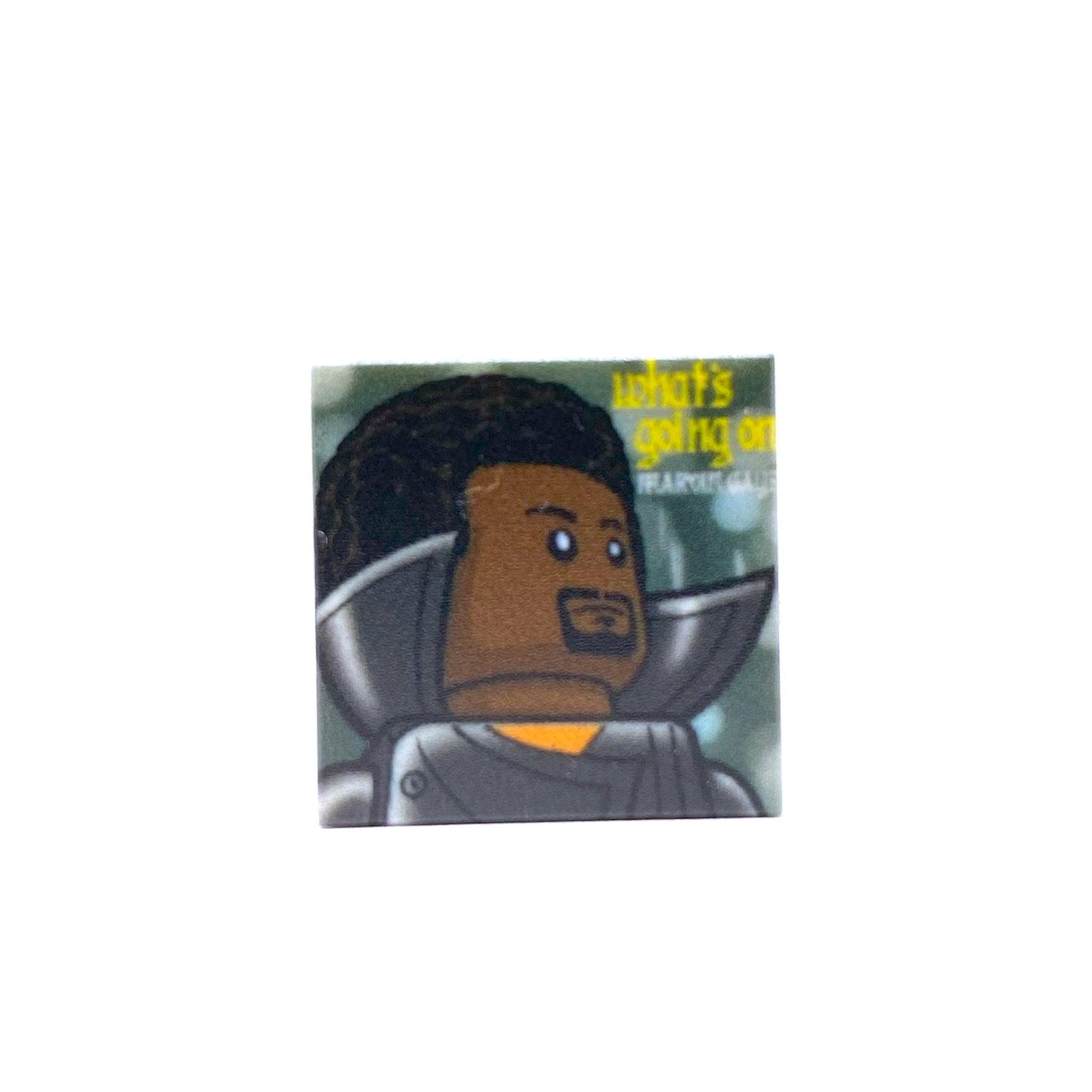 What is Even Going On Right Now Album Homage Custom Printed Tile