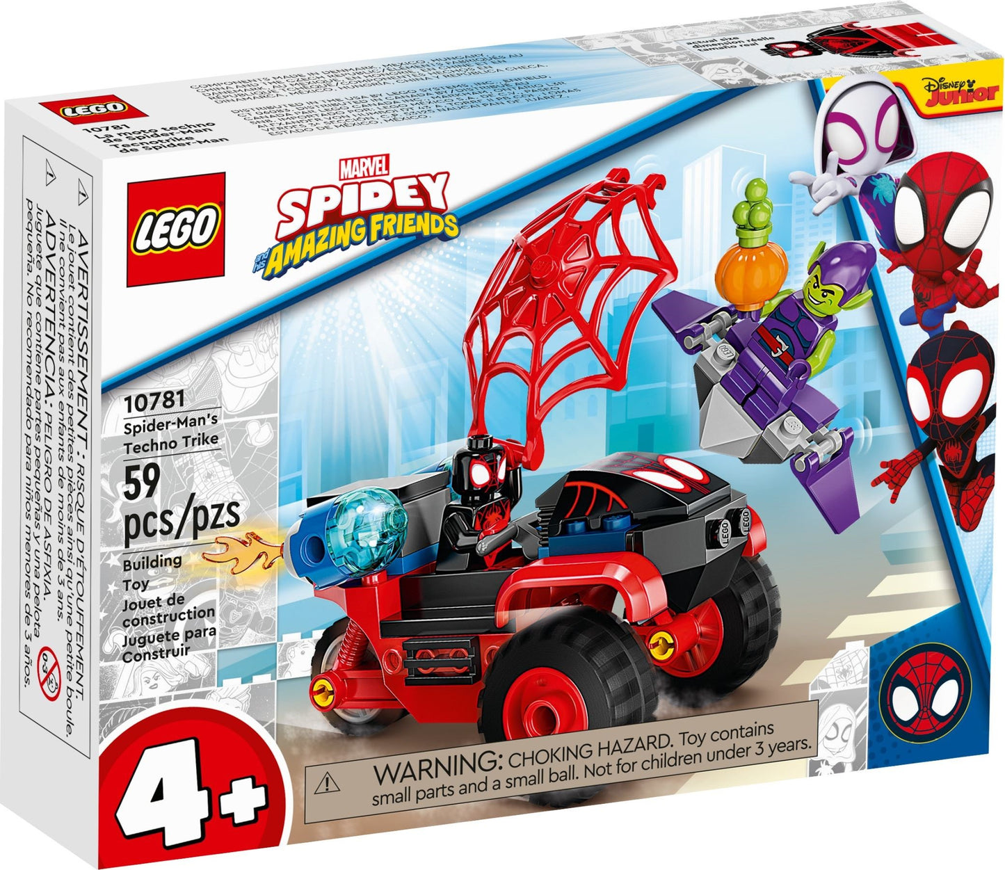 10781 Spider-Man's Techno Trike