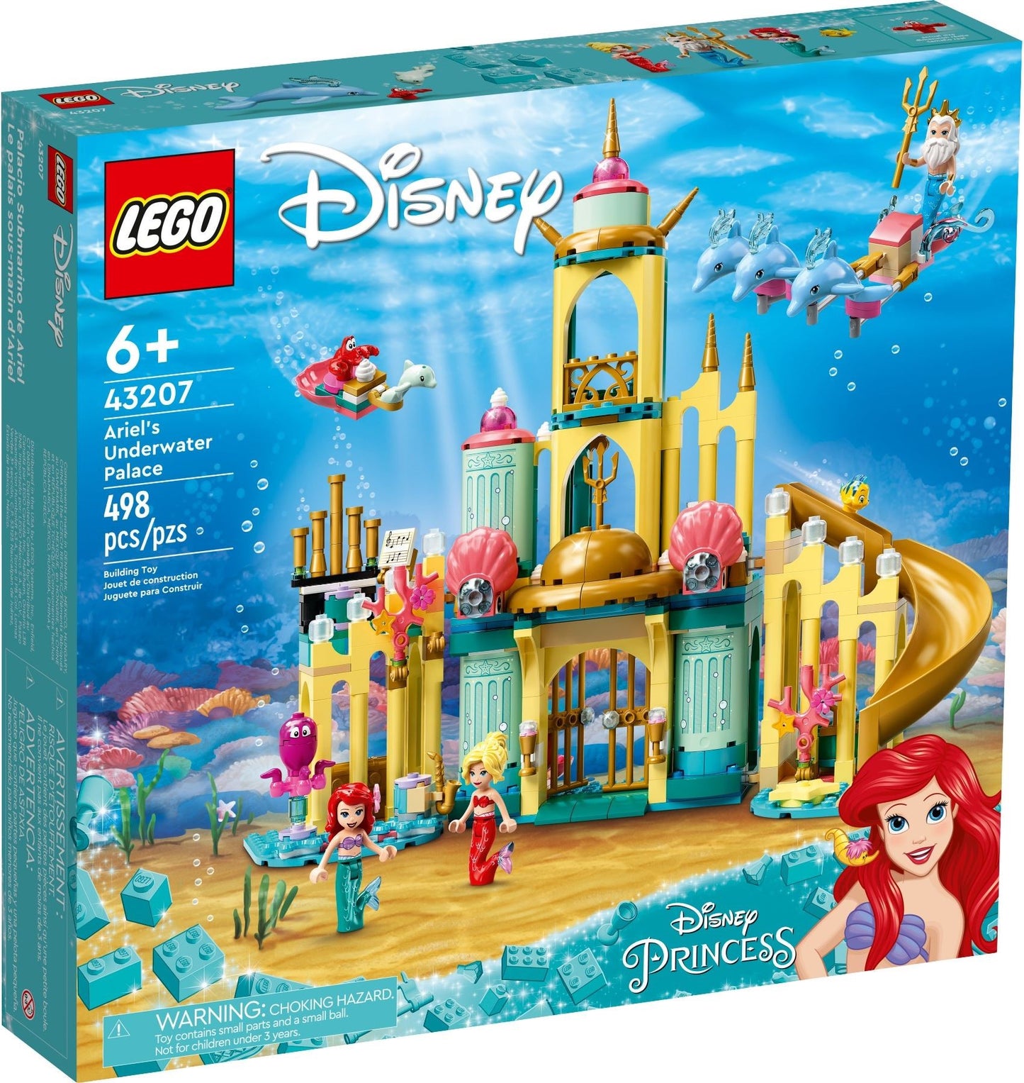 43207 Ariel's Underwater Palace