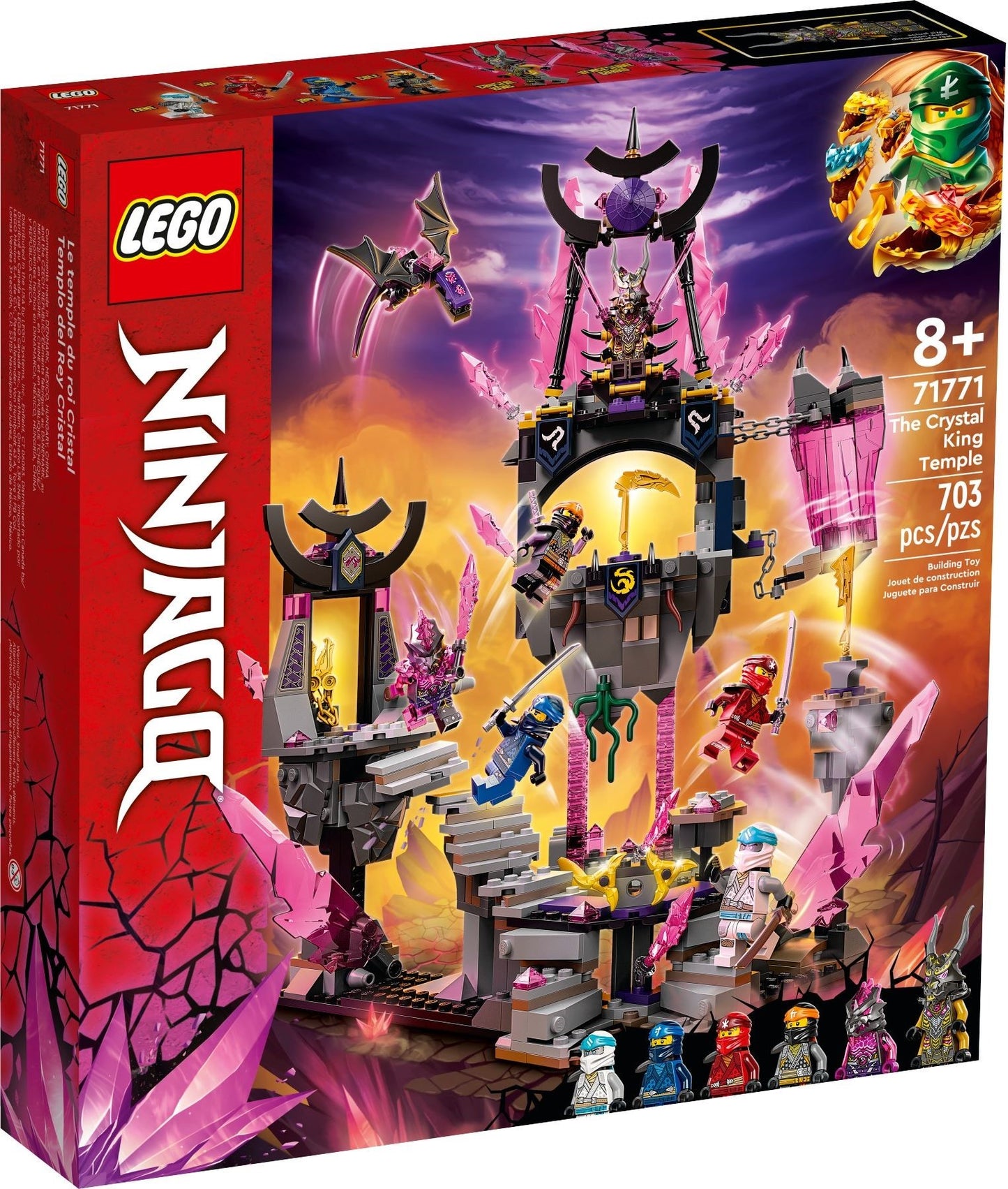 71771 The Crystal King Temple