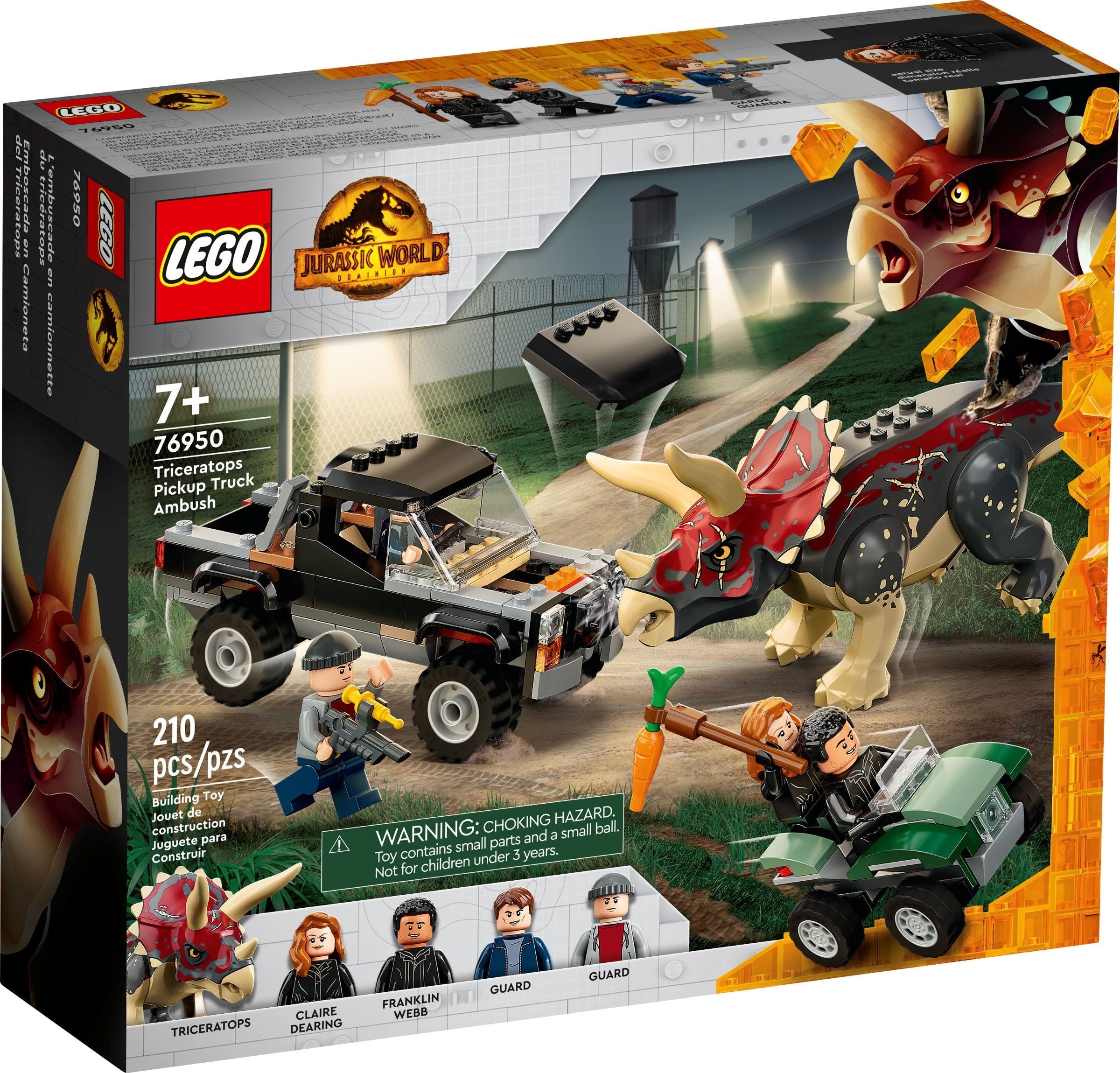 76958 - LEGO® Jurassic World - L'embuscade du dilophosaure LEGO