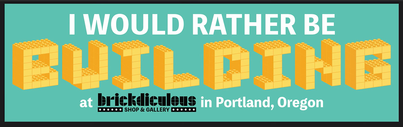 "I Would Rather Be Building" Bumper Sticker