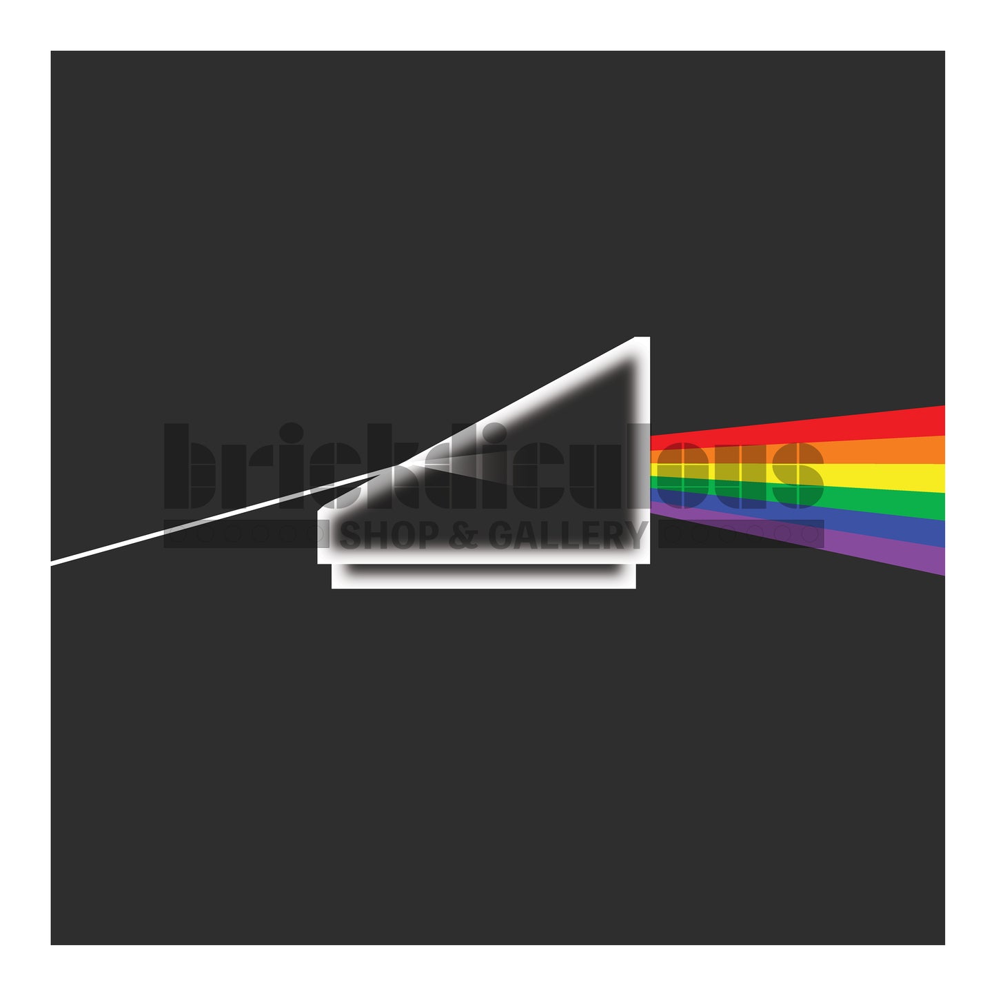 Brick Side of the Moon Album Homage Print