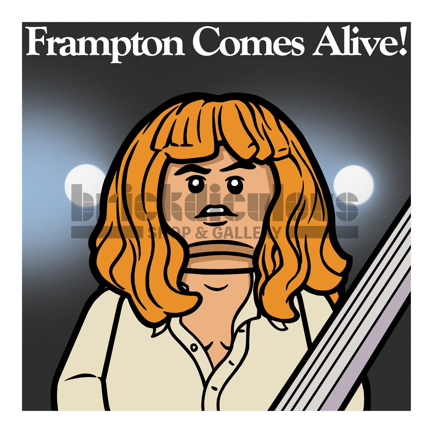 Rockstar Comes Alive! Album Homage Sticker