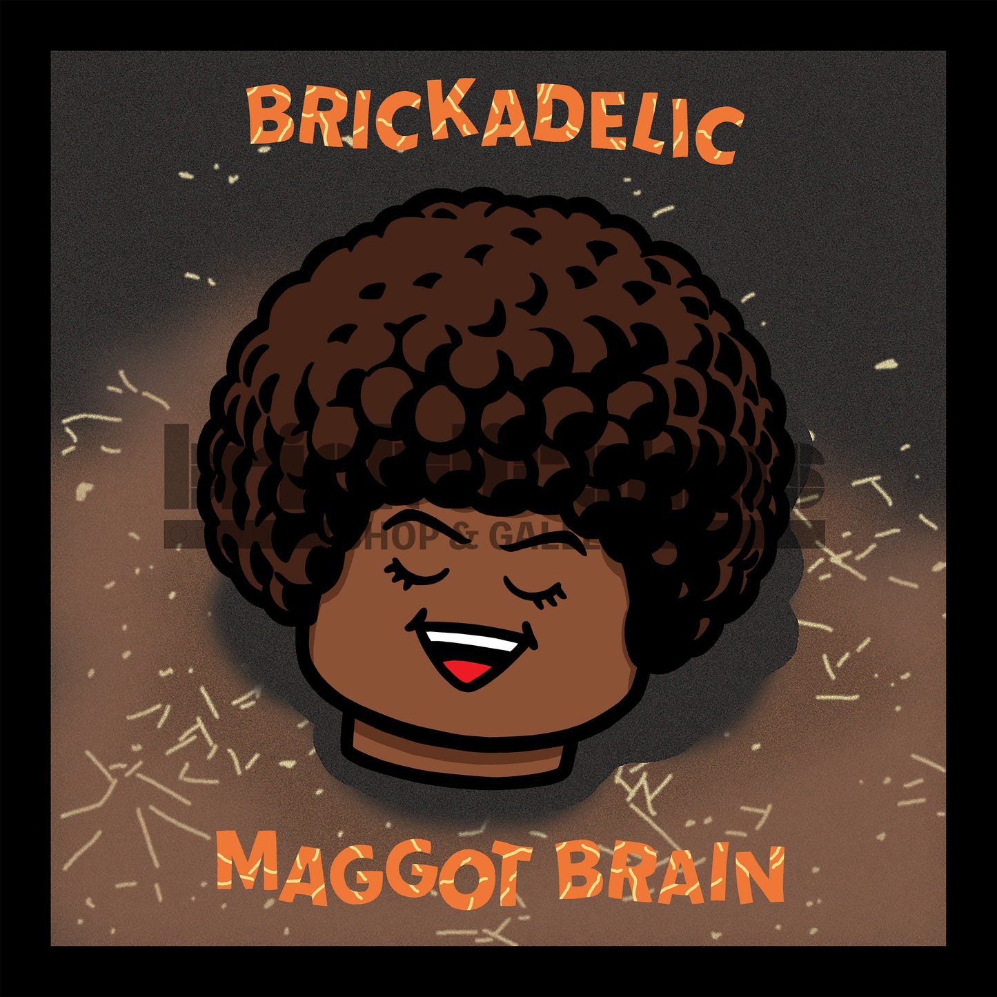 Worm Head Album Homage Sticker