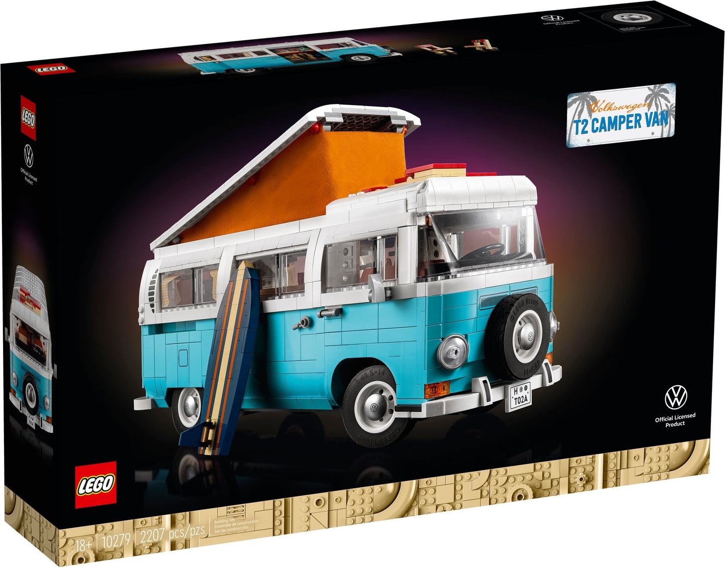 10279 Volkswagen T2 Camper Van