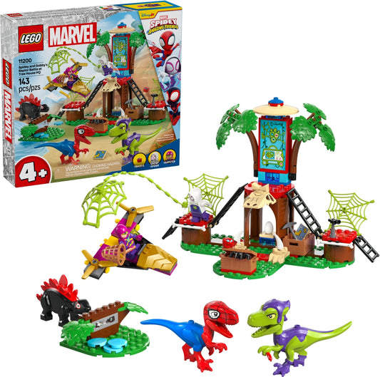 11200 Spidey & Gobby's Raptor Battle at Tree House HQ