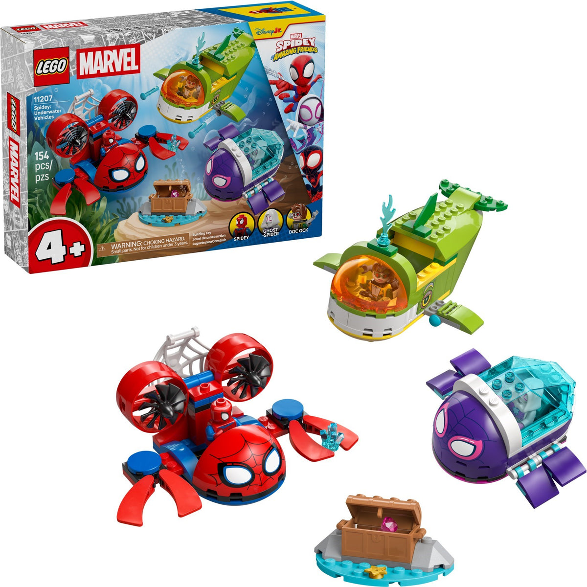 11207 Spidey: Underwater Vehicles