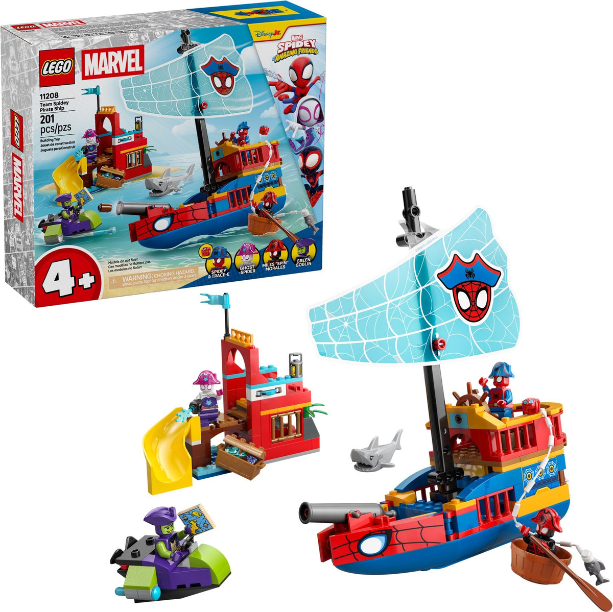 11208 Team Spidey Pirate Ship