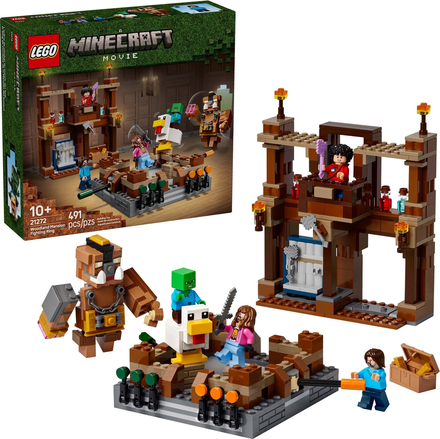 21272 Woodland Mansion Fighting Ring