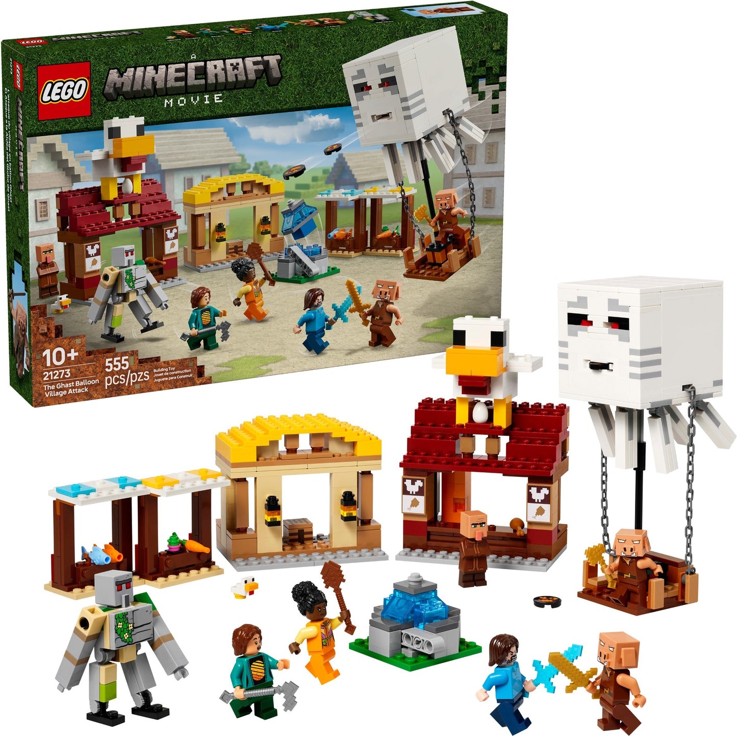21273 The Ghast Balloon Village Attack