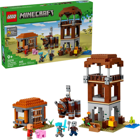 21278 The Pillager Outpost and Ravager