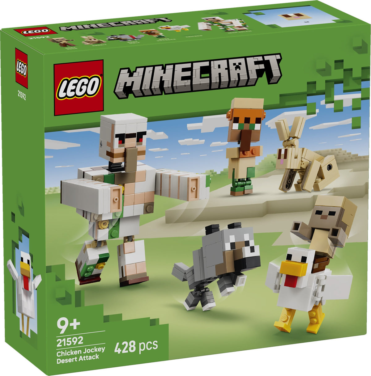 21592 Chicken Jockey Desert Attack