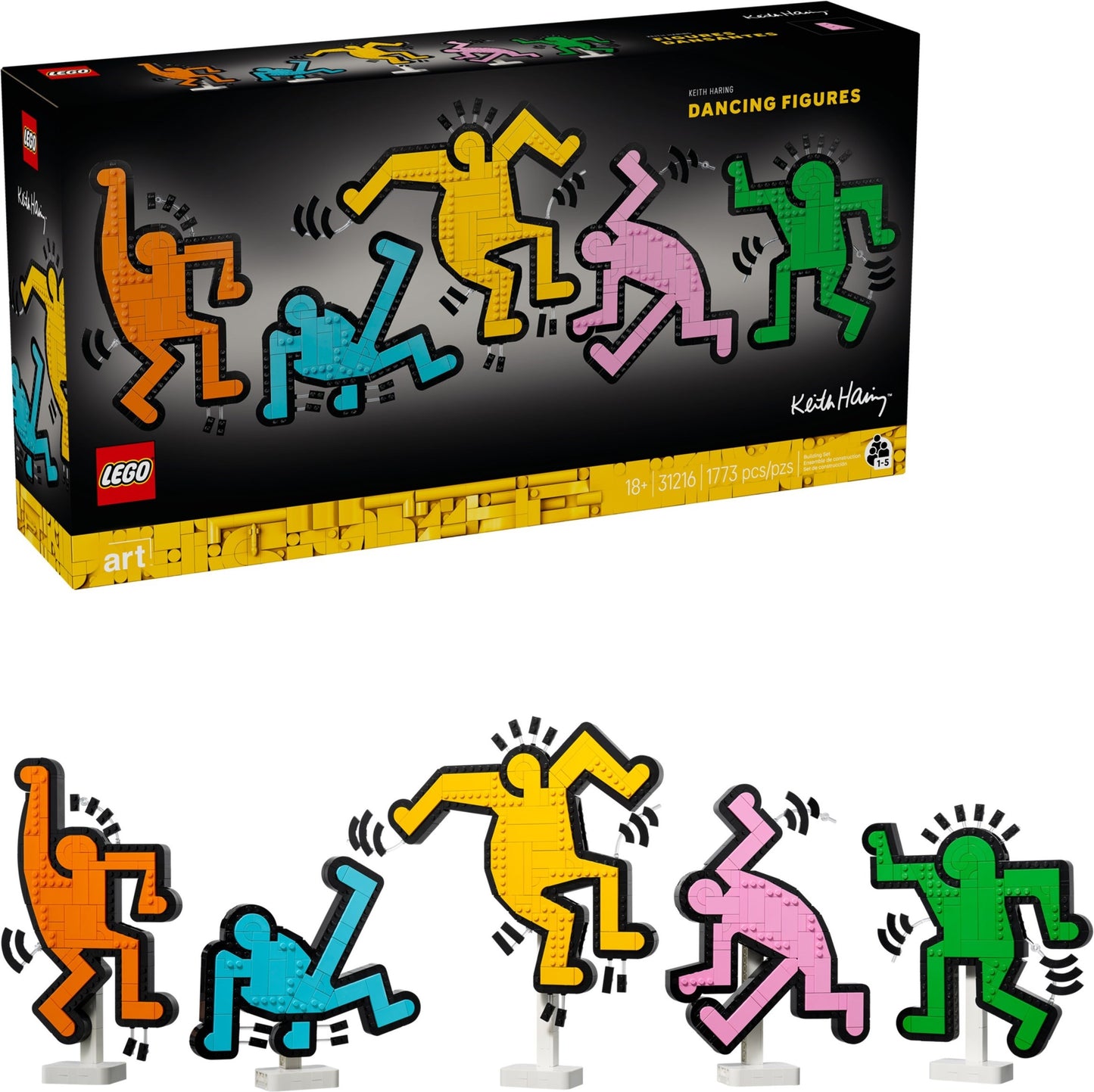 31216 Keith Haring - Dancing Figures