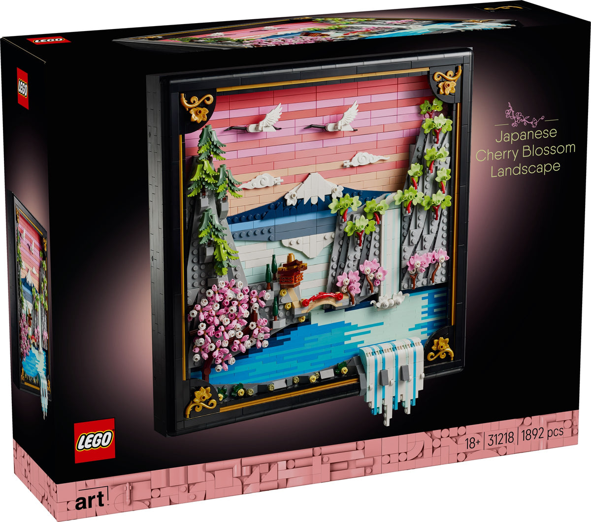 31218 Japanese Cherry Blossom Landscape