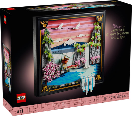 31218 Japanese Cherry Blossom Landscape