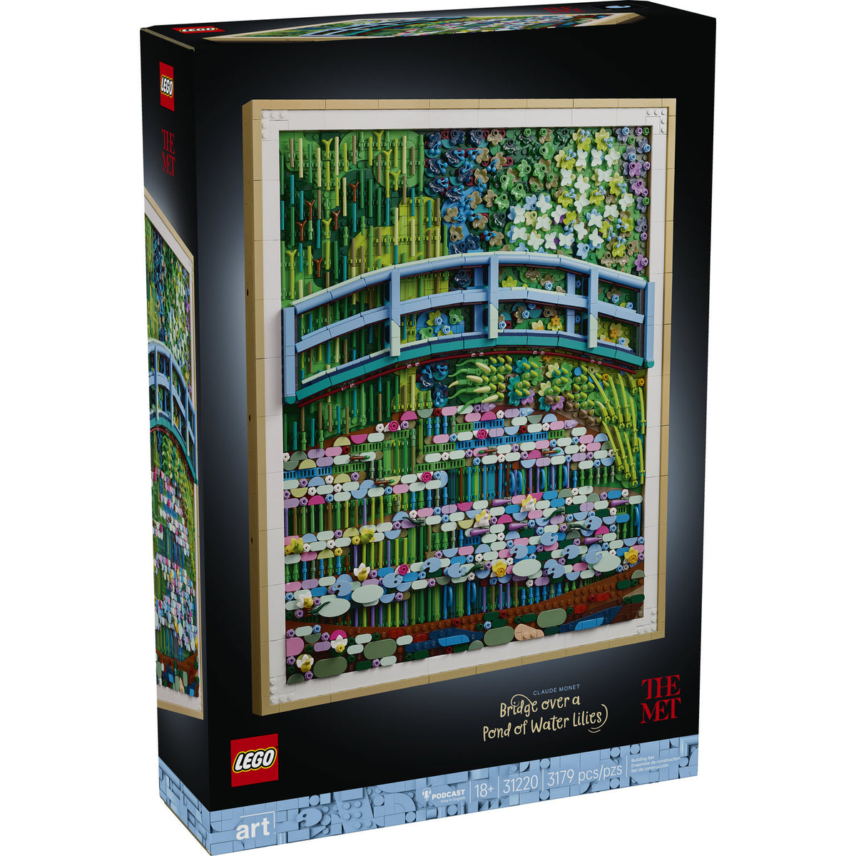 31220 Claude Monet - Bridge over a Pond of Water Lilies