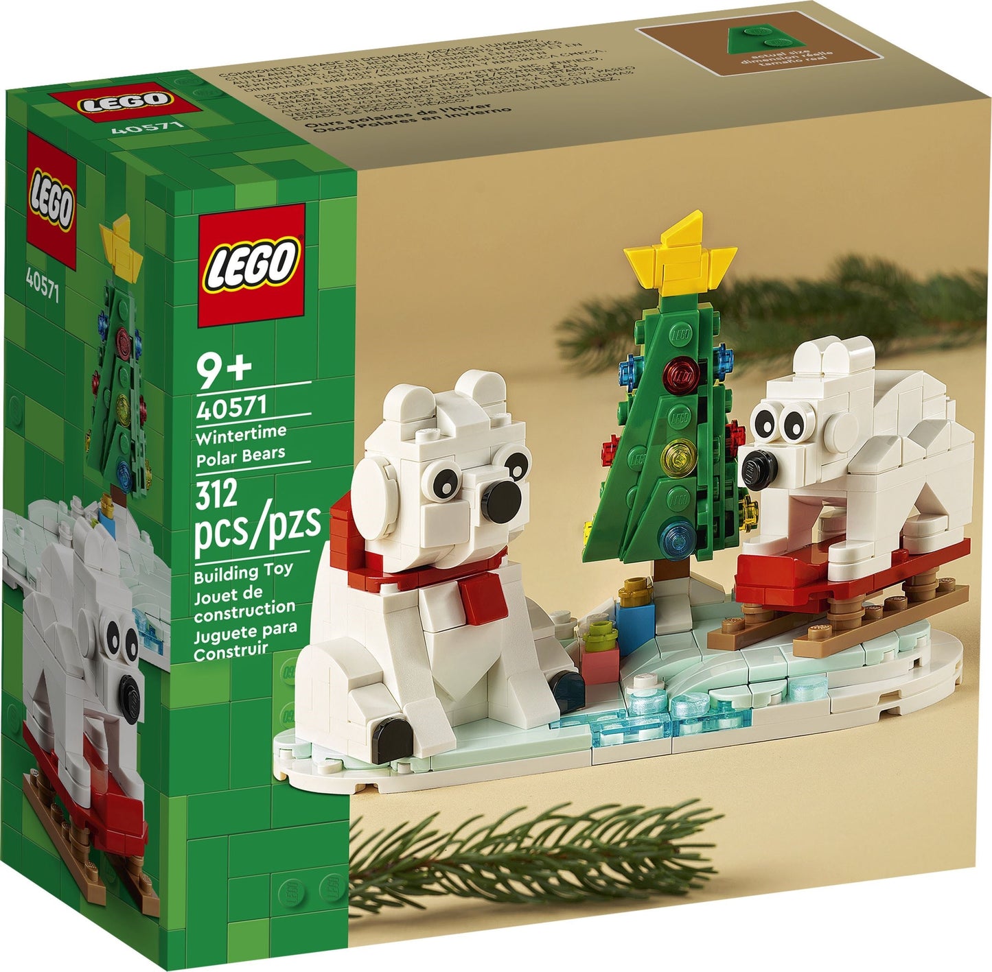 40571 Wintertime Polar Bears