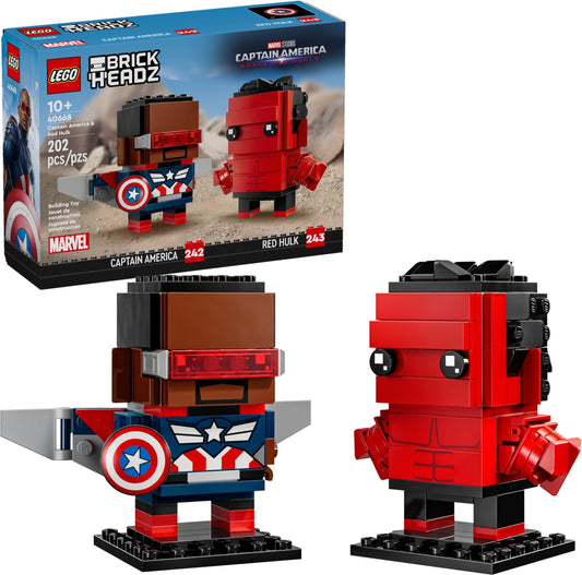 40668 Captain America & Red Hulk