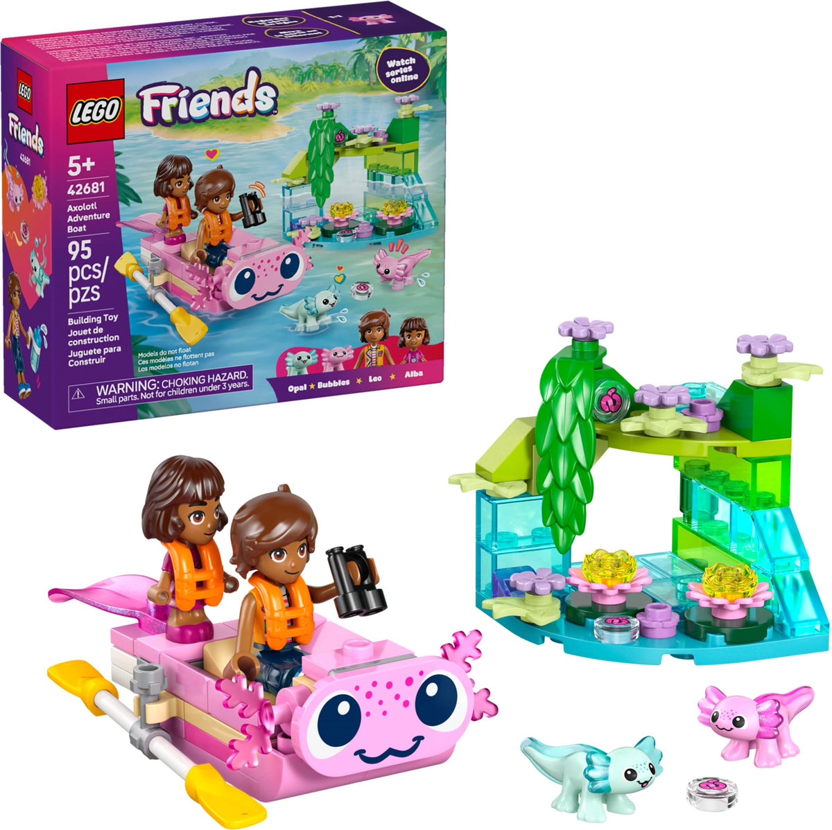 42681 Axolotl Adventure Boat