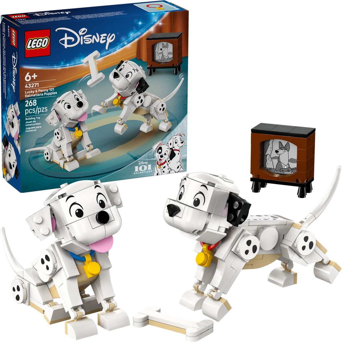 43271 Lucky & Penny 101 Dalmatians Puppies