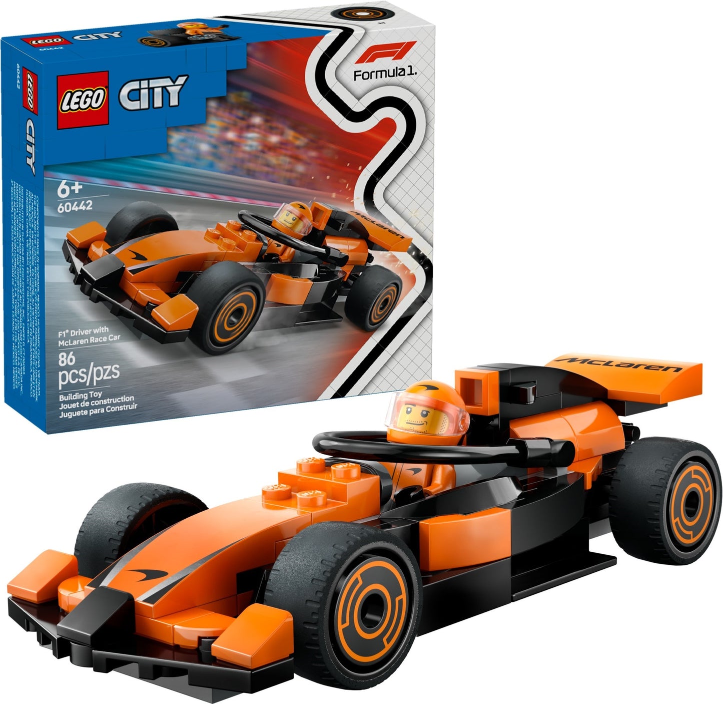 60442 F1® Driver with McLaren Race Car