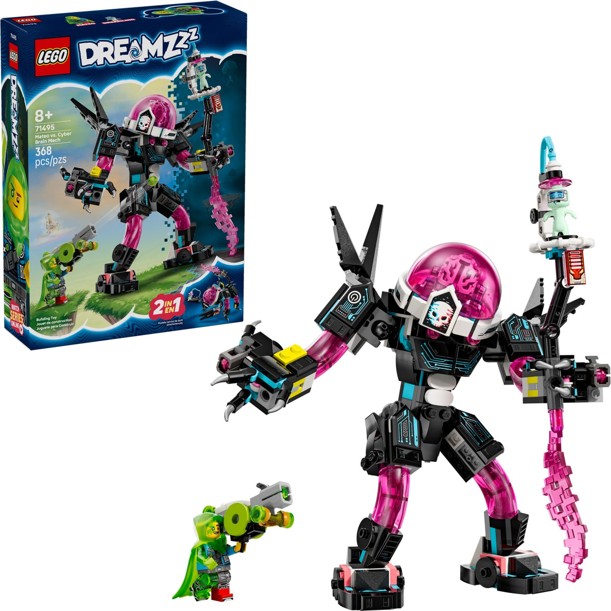 71495 Mateo vs. Cyber Brain Mech