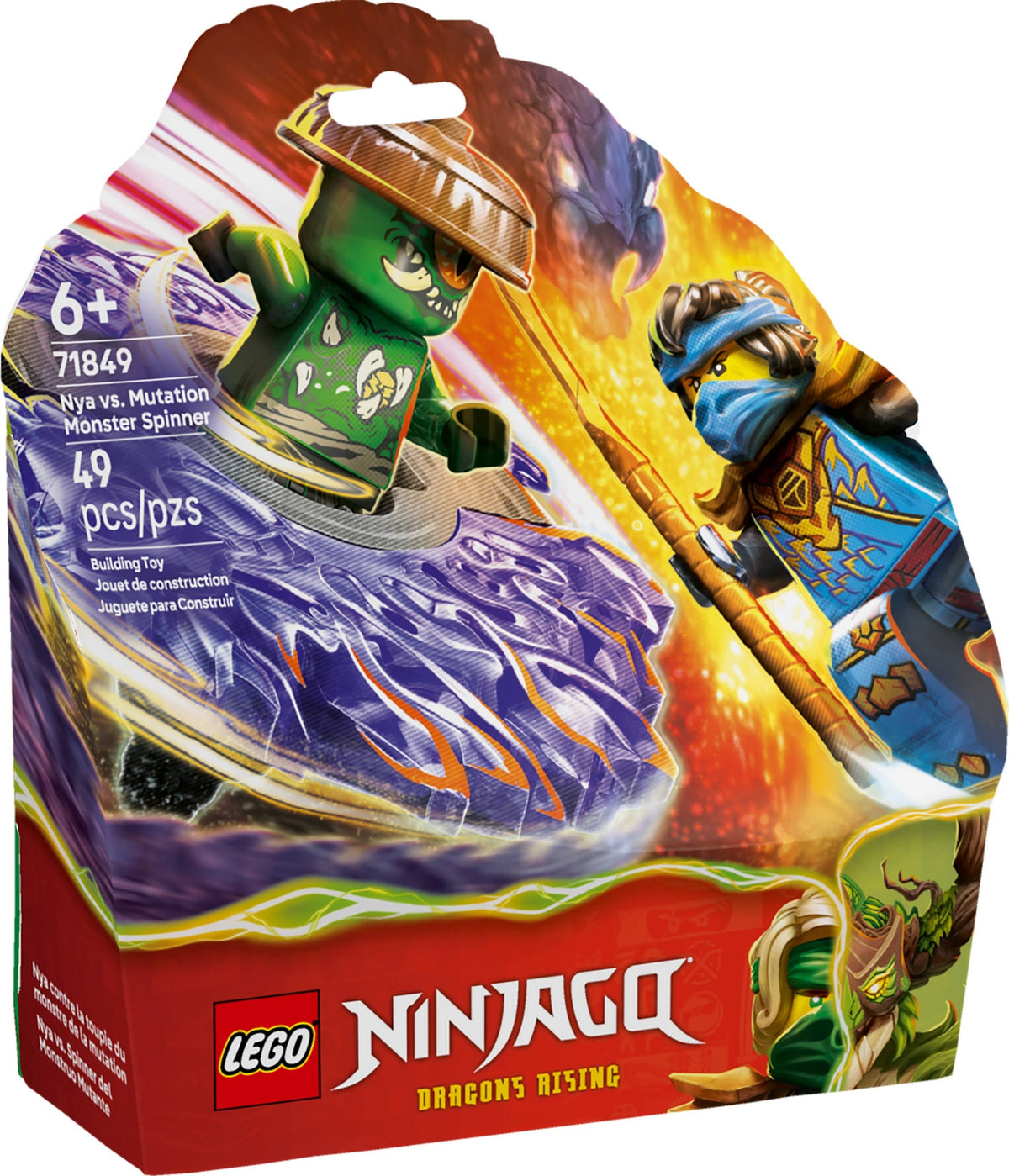 71849 Nya vs. Mutation Monster Spinner