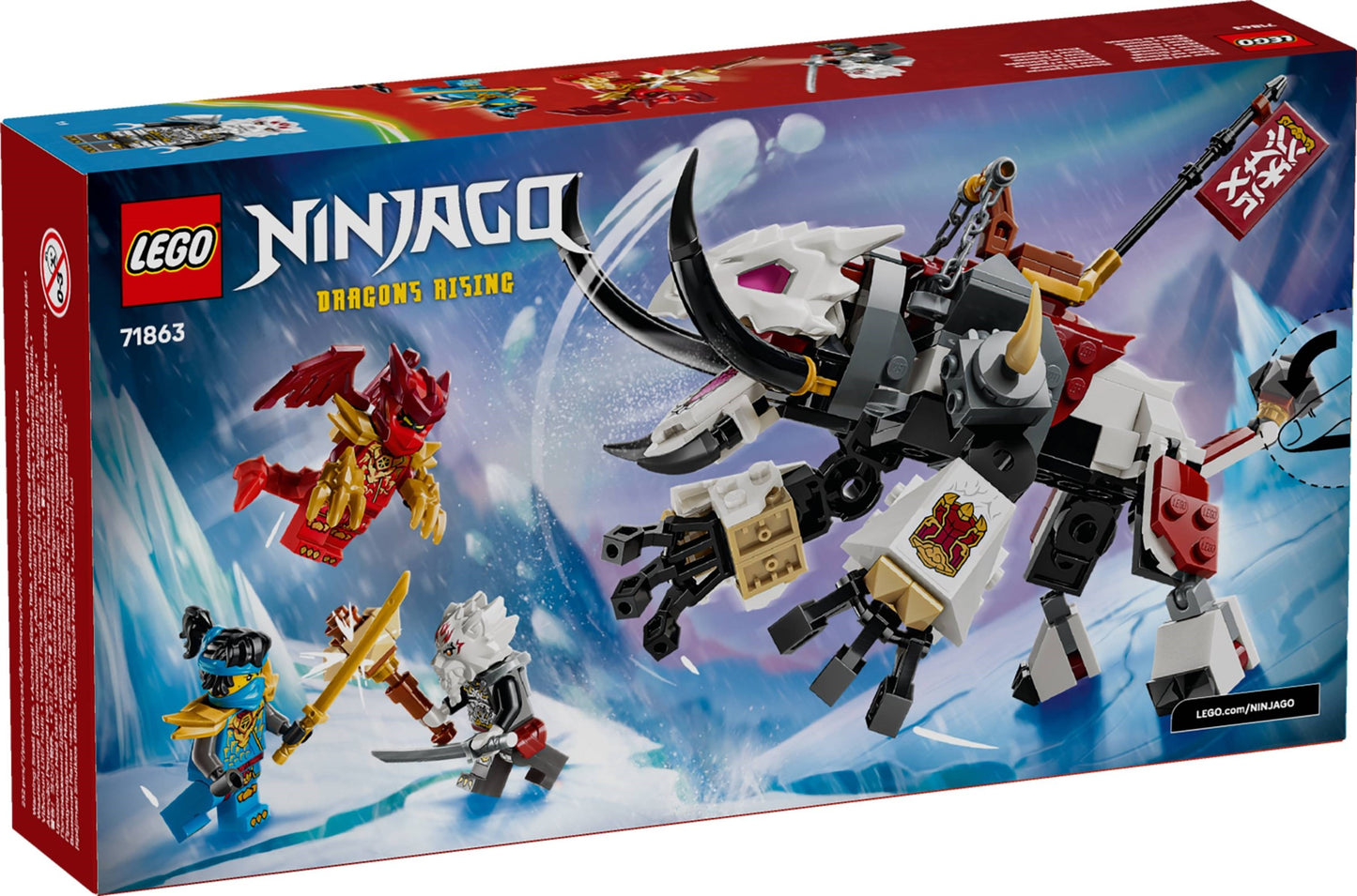 71863 Zilvar and Grimtak the Dragon Beast