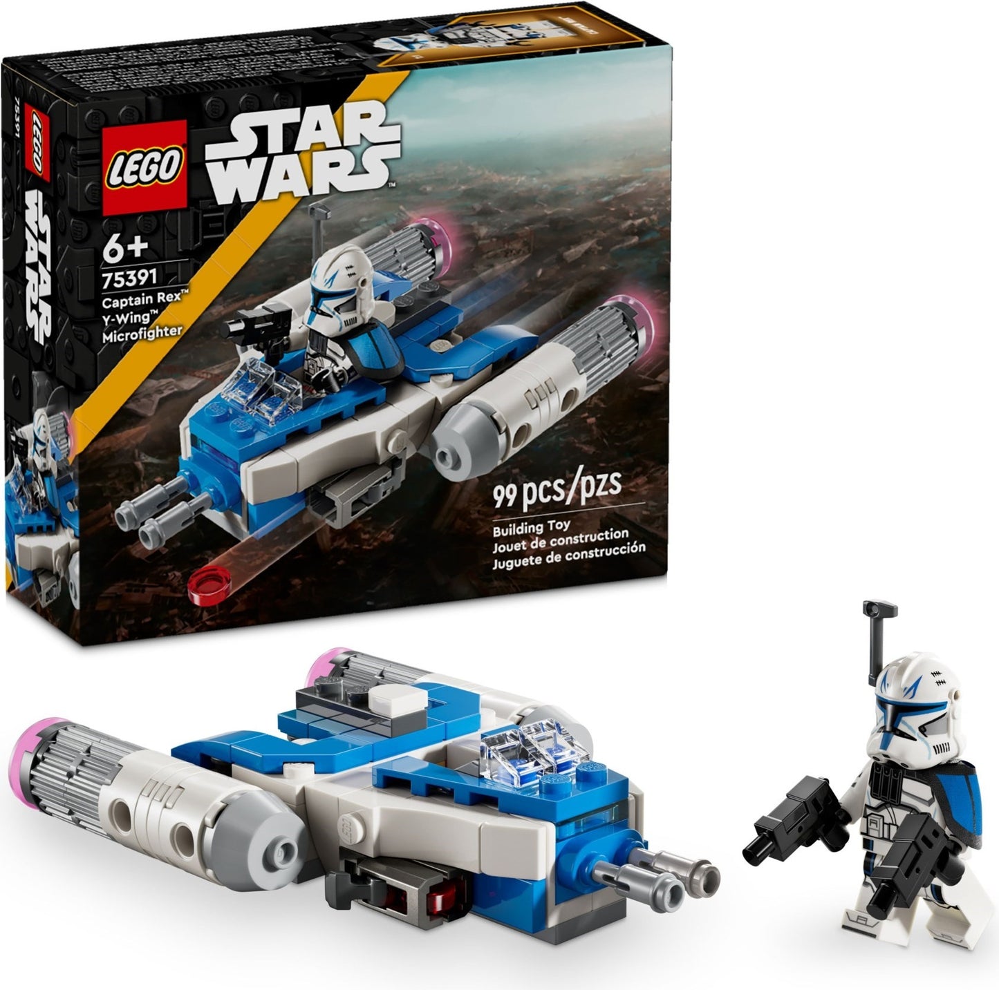 75391 Captain Rex™ Y-wing™ Microfighter