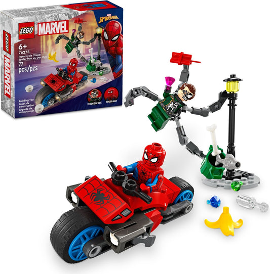76275 Motorcycle Chase: Spider-Man vs. Doc Ock