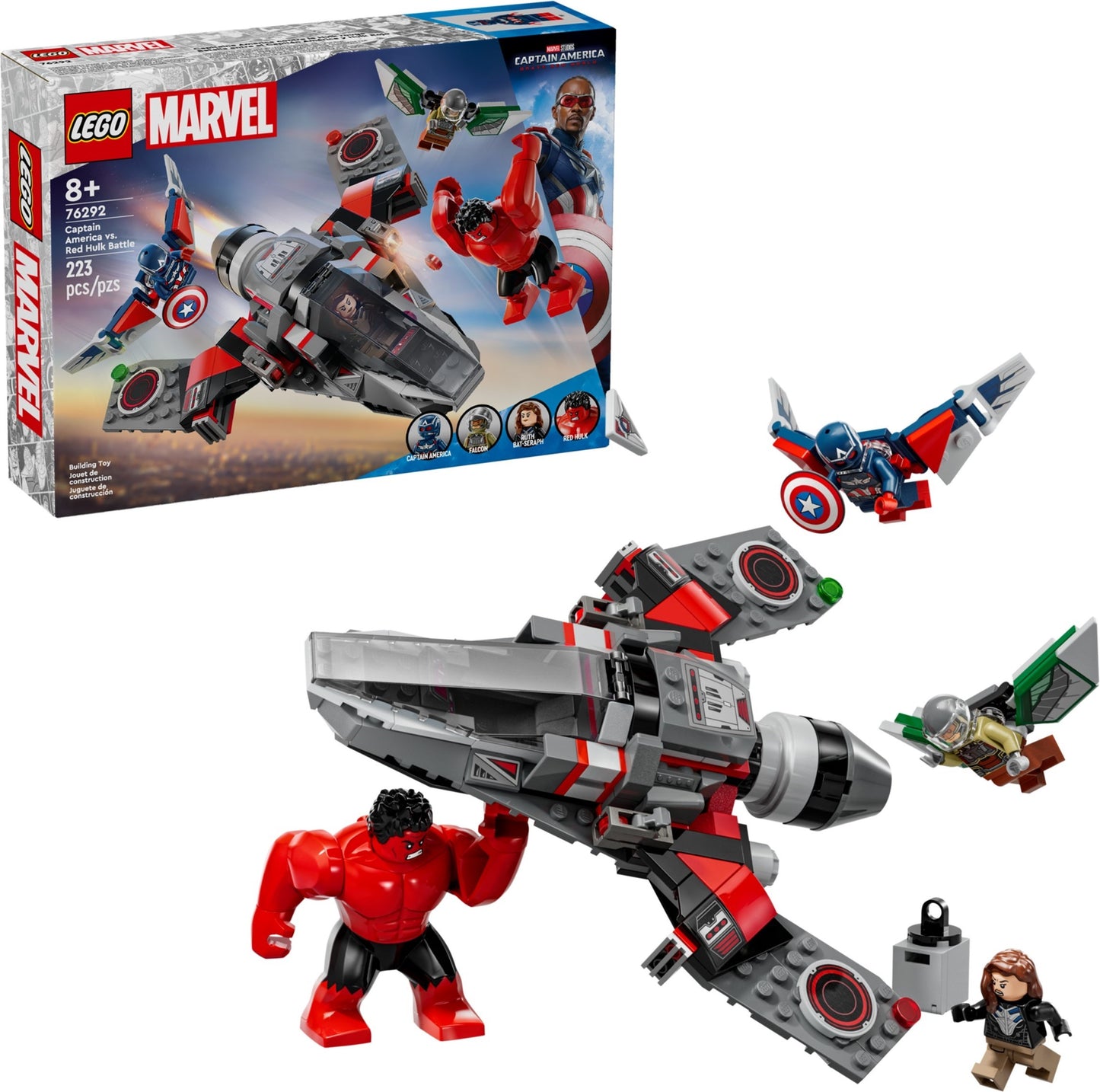 76296 New Captain America Construction Figure
