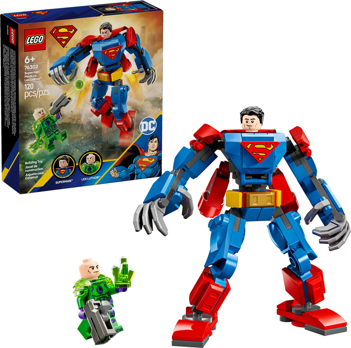 76302 Superman™ Mech vs. Lex Luthor™