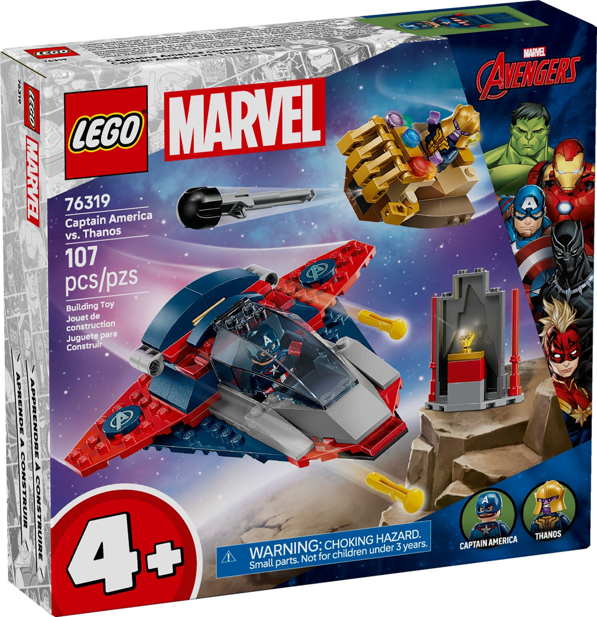 76319 Captain America vs. Thanos