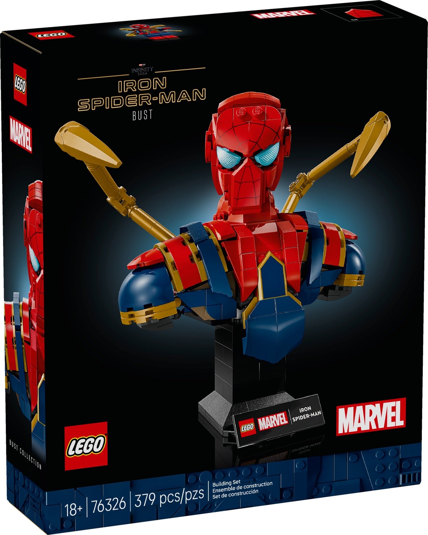 76326 Iron Spider-Man Bust