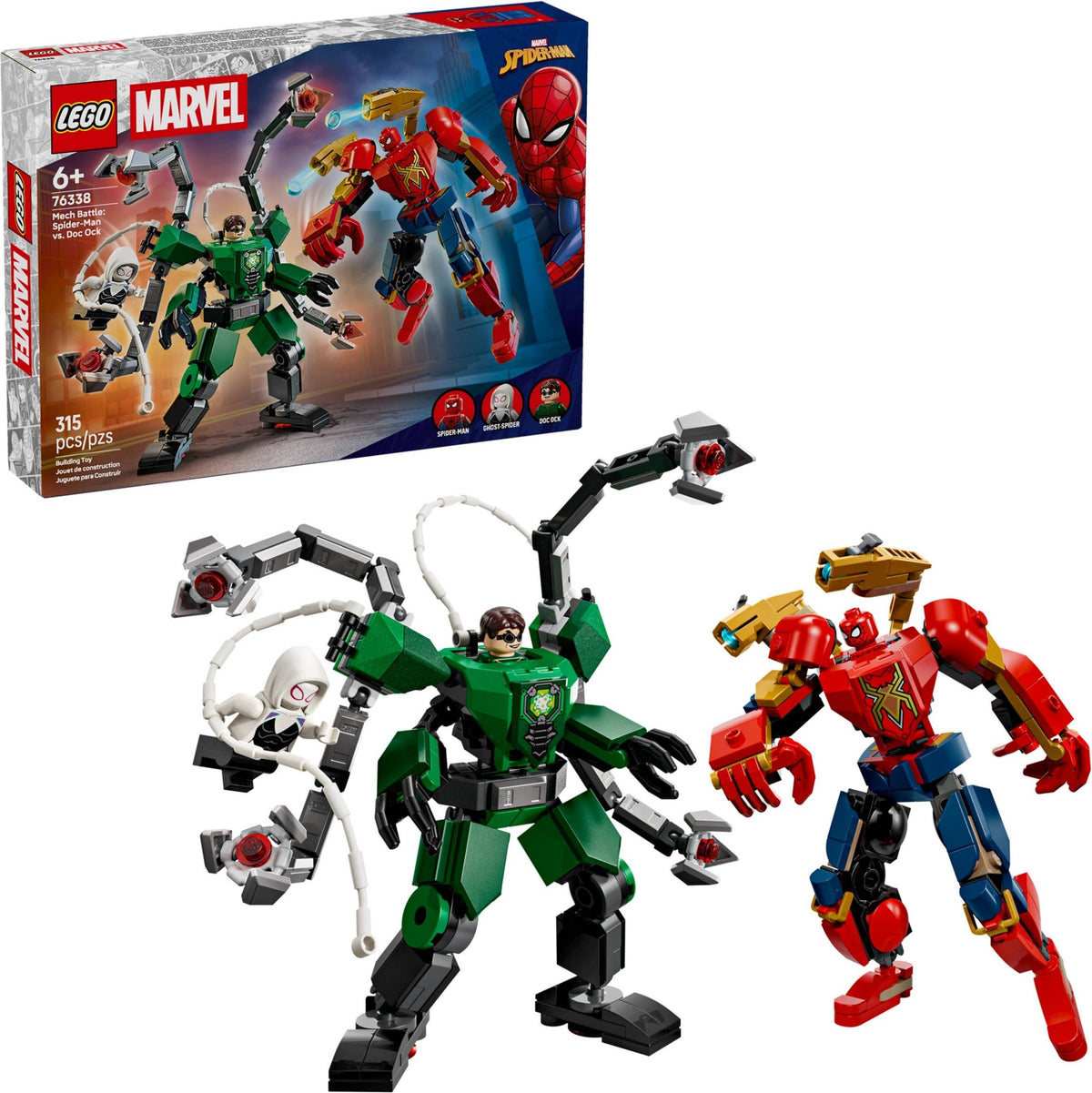 76338 Mech Battle: Spider-Man vs. Doc Ock