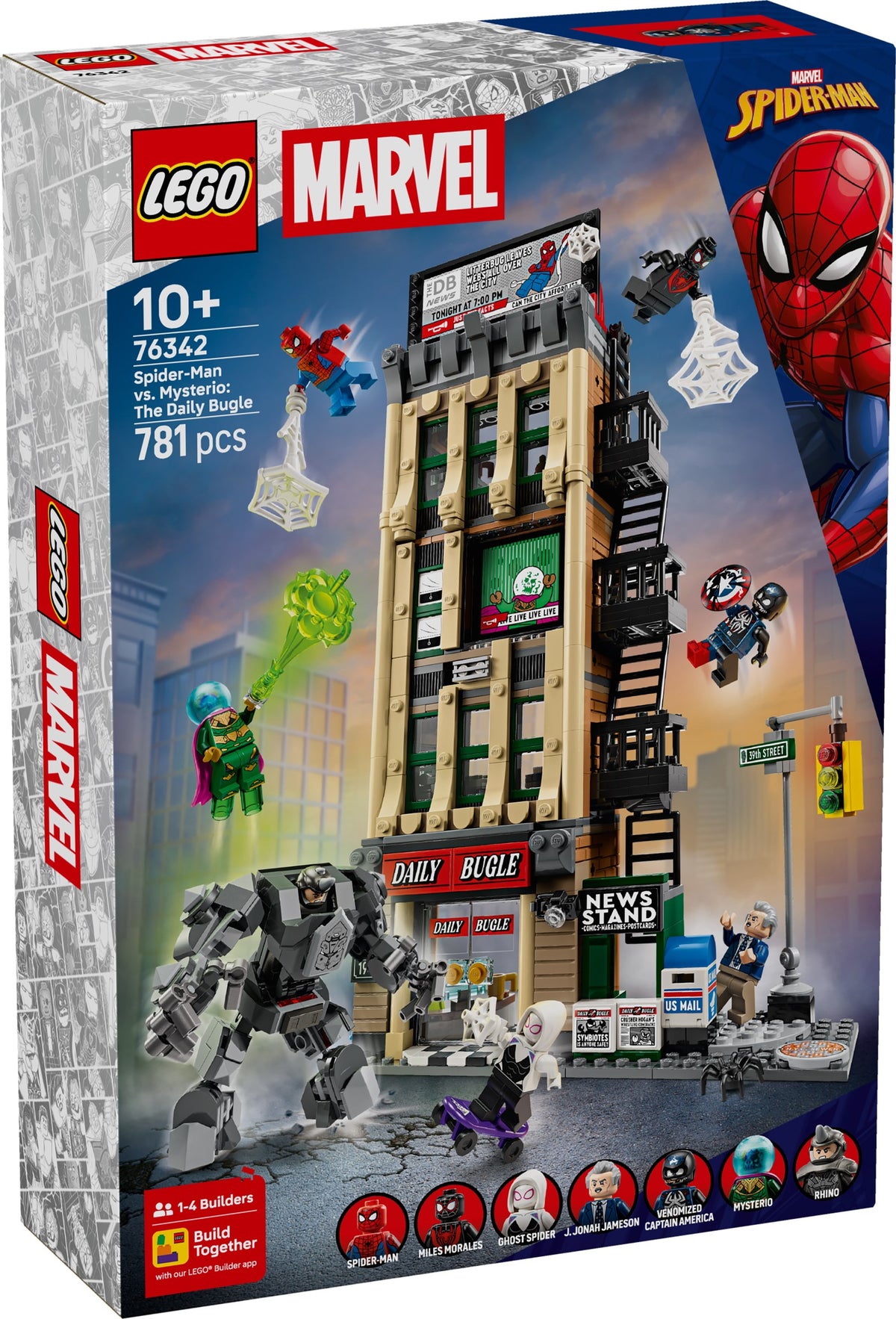 76342 Spider-Man vs. Mysterio: The Daily Bugle