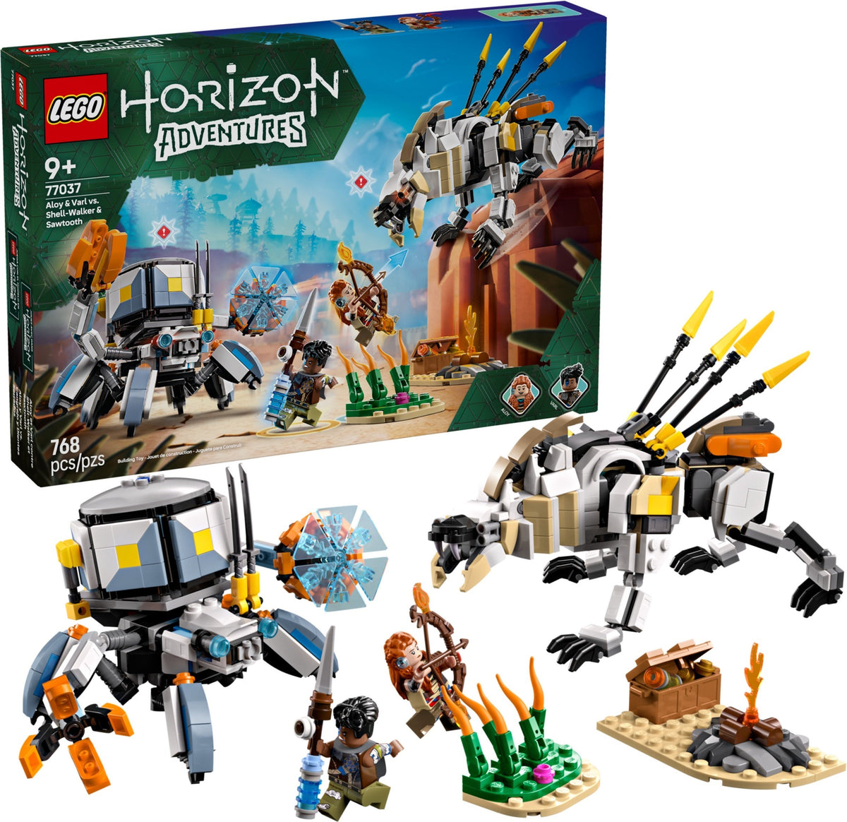 77037 Aloy & Varl vs. Shell-Walker & Sawtooth