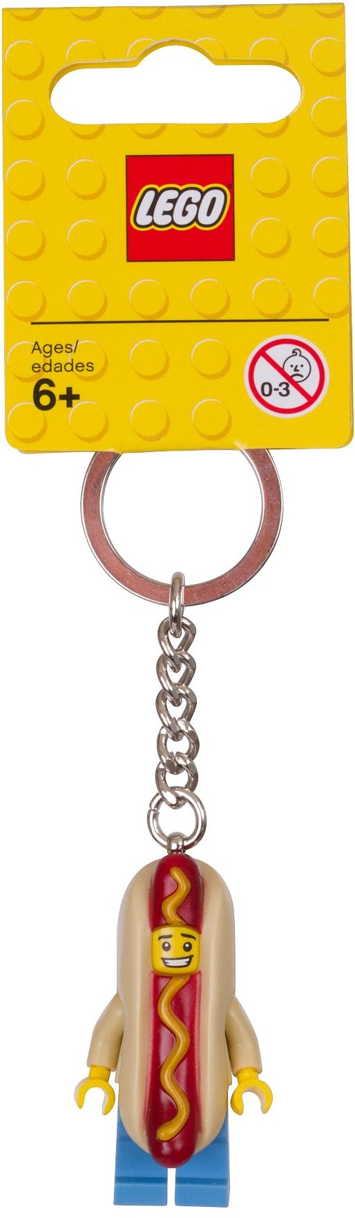 853571 Hot Dog Guy Key Chain