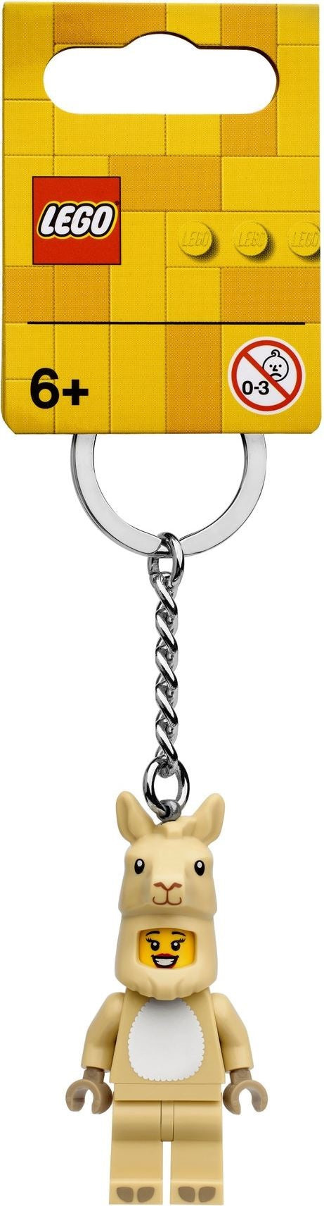 854081 Llama Girl Key Chain