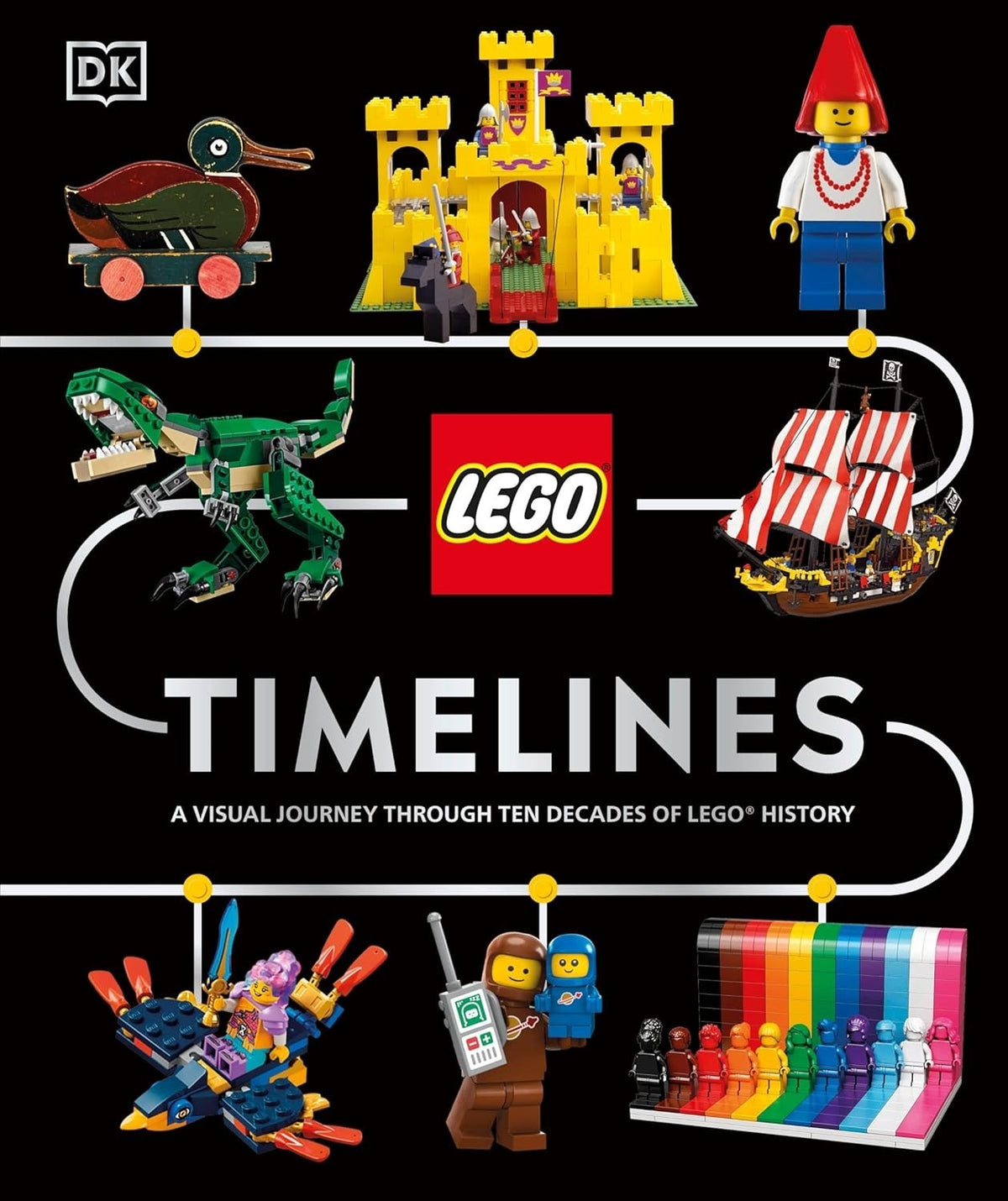 LEGO® Timelines: A Visual Journey Through Ten Decades of LEGO® History