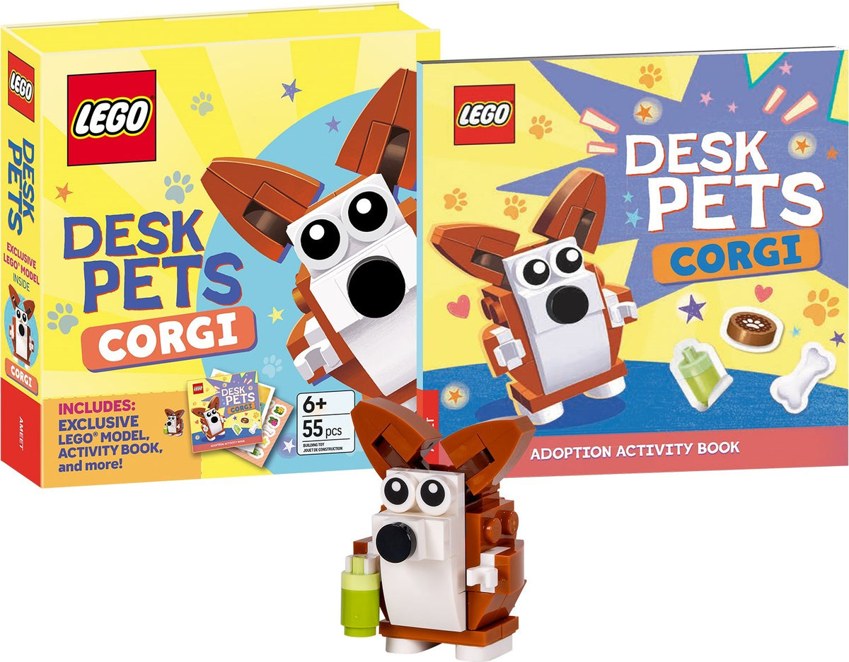 LEGO® Desk Pets: Corgi