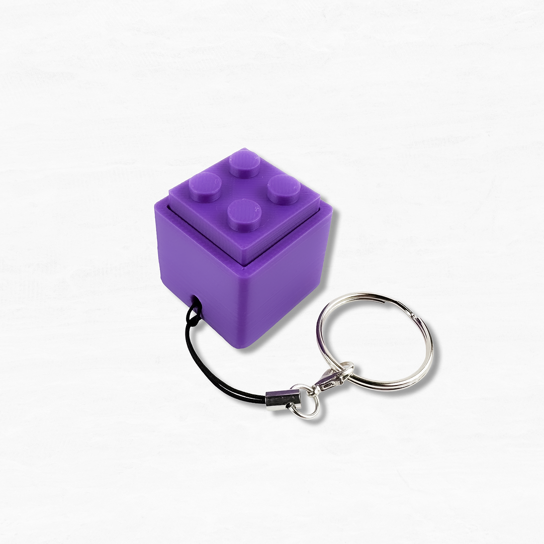 Brick Click Fidget Keychain Clicker