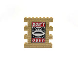 DON'T OBEY Frog Custom Graffiti Wall