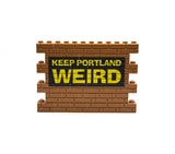 KEEP PORTLAND WEIRD Custom Graffiti Wall