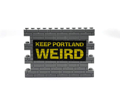 KEEP PORTLAND WEIRD Custom Graffiti Wall